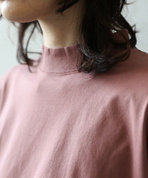 YOKO SAKAMOTO.ヨーコサカモト.YS - 23SS - 70 MOCK NECK T-SHIRT [RED]