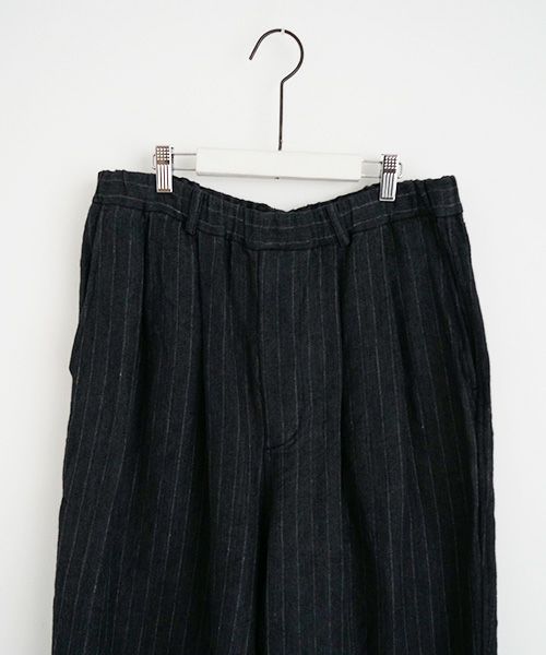 YOKO SAKAMOTO ヨーコサカモト YS - 23SS - 17 ATELIER BAGGY PANTS [BLACK]