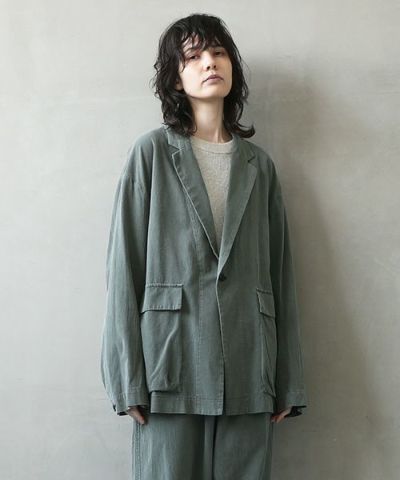 YOKO SAKAMOTOヨーコサカモトYS - 23SS - 21 WEAVERS JACKET [OLIVE