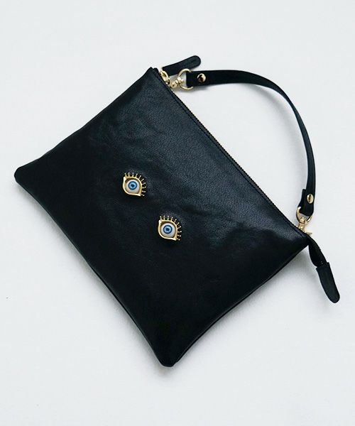 AHCAHCUM あちゃちゅむ お目目のバッグ[black] 