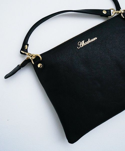 AHCAHCUM あちゃちゅむ お目目のバッグ[black]
