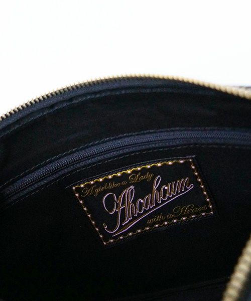 AHCAHCUM.あちゃちゅむ.お目目のバッグ[black]