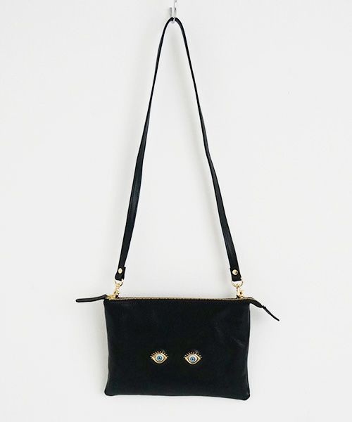 AHCAHCUM.あちゃちゅむ.お目目のバッグ[black]