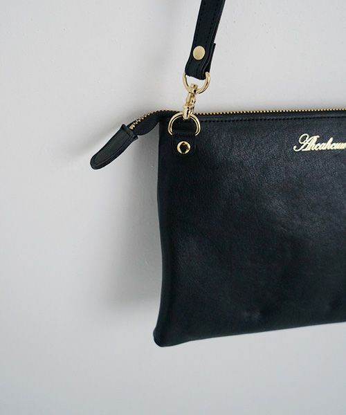 AHCAHCUM あちゃちゅむ お目目のバッグ[black] 