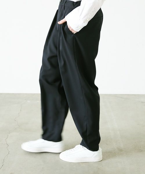 VU.ヴウ.tapered pants vu-s23-p13[BLACK]_