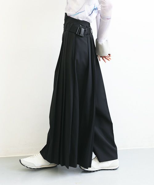 HATRA ハトラ Hak Pleats Pants [BT05-black]