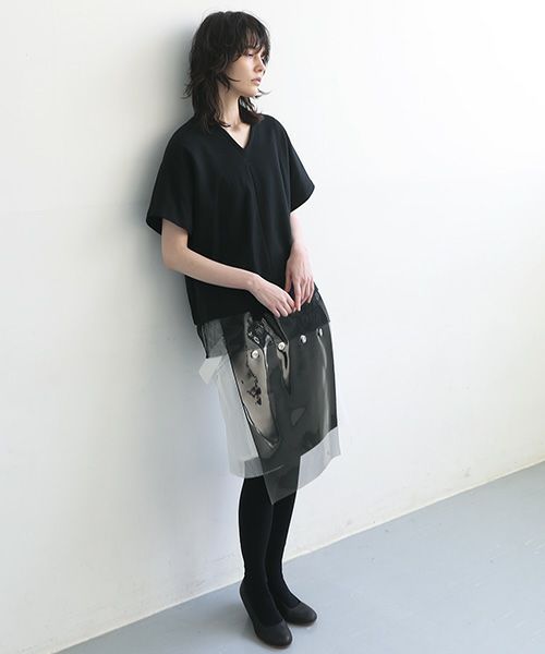 SWANLAKE.スワンレイク.Vネックプルオーバー[CT-1553]