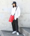 macromauro マクロマウロ.AIR BAG SHOULDER M [RED]_