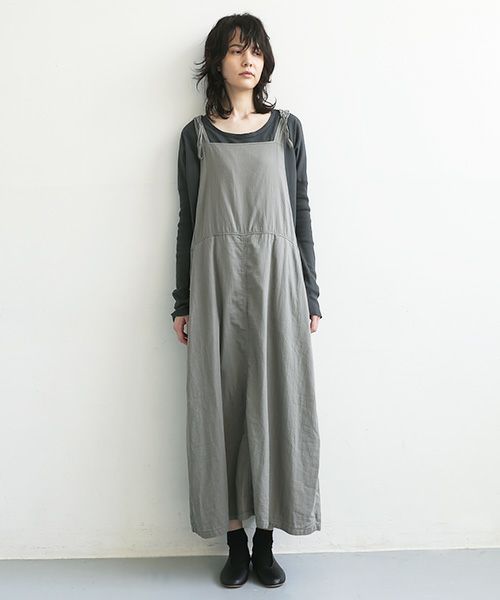 KristenseN DU NORD.クリステンセンドゥノルド.SKIRTOVERALL [221-12330/E-245 08Marble]