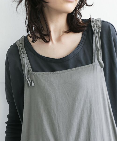 KristenseN DU NORD.クリステンセンドゥノルド.SKIRTOVERALL [221-12330/E-245 08Marble]