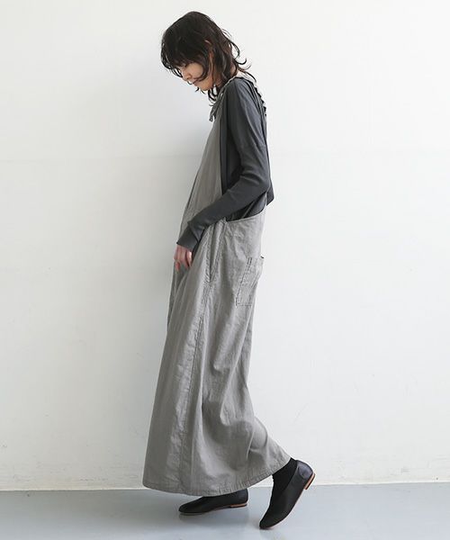 KristenseN DU NORD.クリステンセンドゥノルド.SKIRTOVERALL [221-12330/E-245 08Marble]