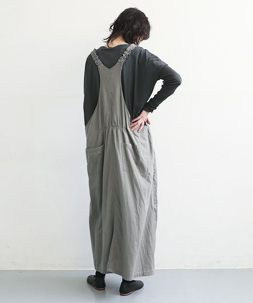 KristenseN DU NORD.クリステンセンドゥノルド.SKIRTOVERALL [221-12330/E-245 08Marble]