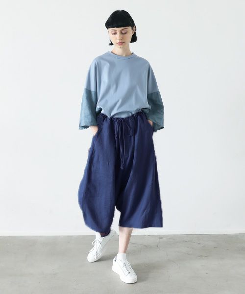 VUy.ヴウワイ.chord short pants vuy-s23-p04[BLUE]_