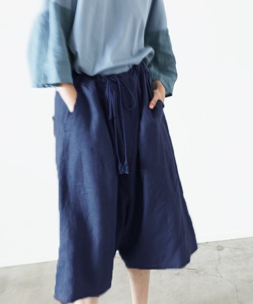 VUy.ヴウワイ.chord short pants vuy-s23-p04[BLUE]_