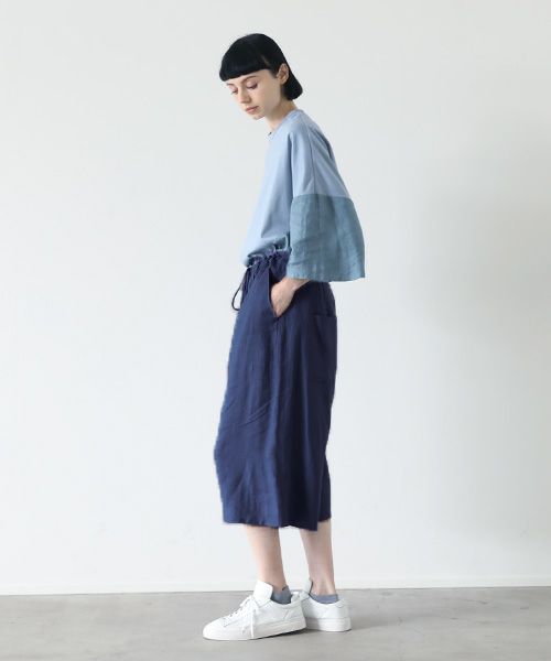 VUy.ヴウワイ.chord short pants vuy-s23-p04[BLUE]_