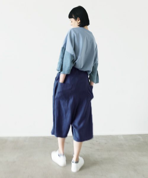 VUy.ヴウワイ.chord short pants vuy-s23-p04[BLUE]_