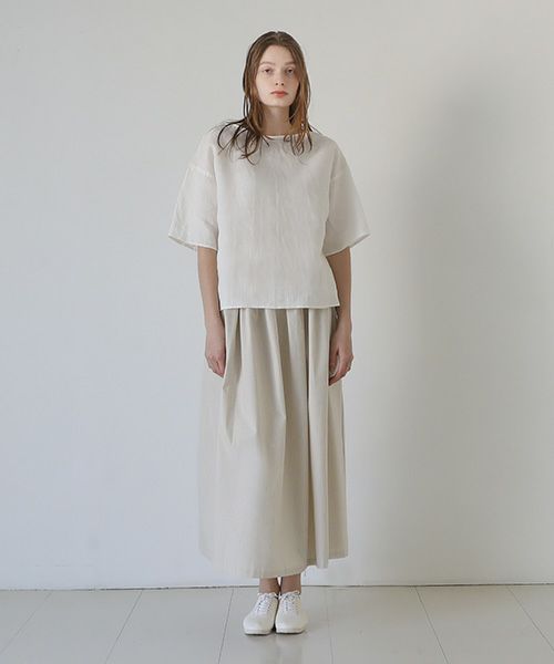 Mochi / home&miles.モチ / ホーム＆マイルズ. T-blouse [ecru]