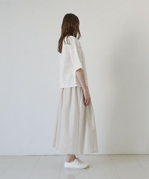 Mochi / home&miles.モチ / ホーム＆マイルズ. T-blouse [ecru]