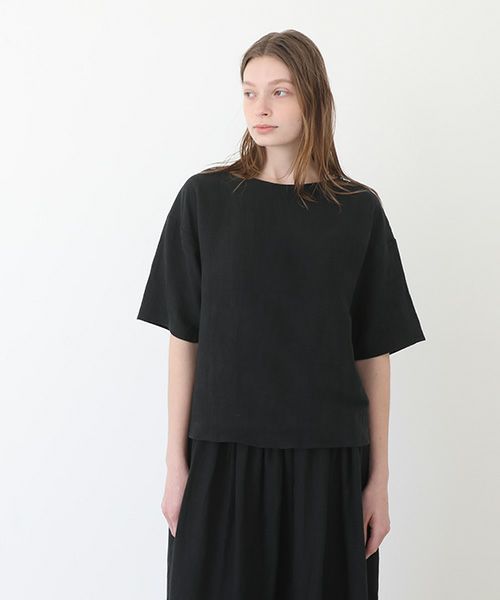 Mochi / home&miles.モチ / ホーム＆マイルズ. T-blouse [black]