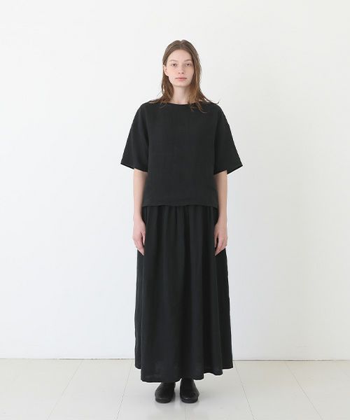 Mochi / home&miles.モチ / ホーム＆マイルズ. T-blouse [black]