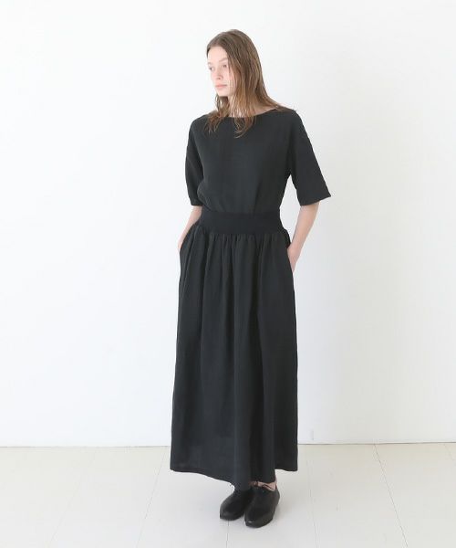 Mochi / home&miles.モチ / ホーム＆マイルズ. T-blouse [black]