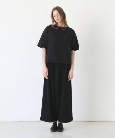 Mochi / home&miles.モチ / ホーム＆マイルズ.asymmetry sweatpants [black]