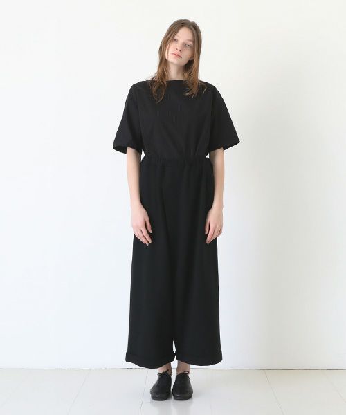 Mochi / home&miles.モチ / ホーム＆マイルズ.asymmetry sweatpants [black]