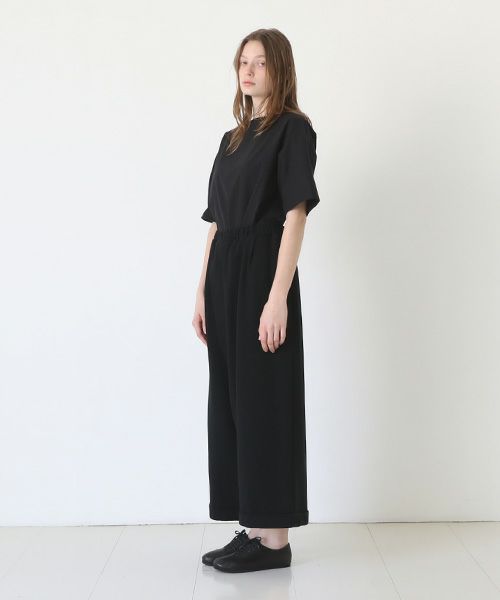 Mochi / home&miles.モチ / ホーム＆マイルズ.asymmetry sweatpants [black]