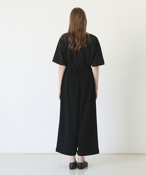 Mochi / home&miles.モチ / ホーム＆マイルズ.asymmetry sweatpants [black]