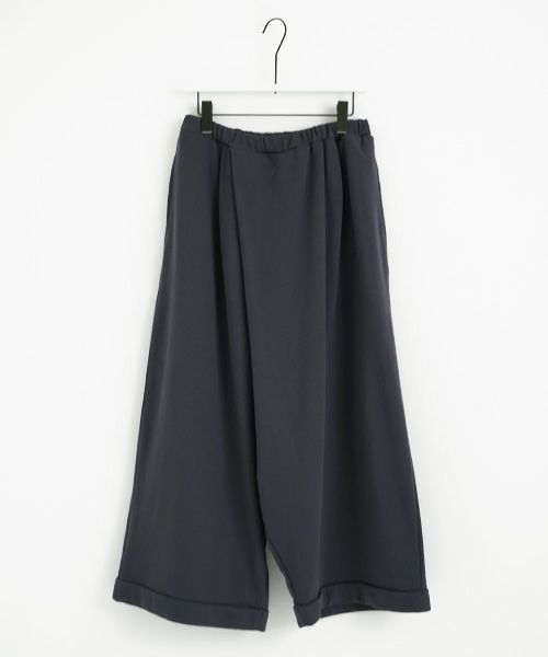 Mochi / home&miles.モチ / ホーム＆マイルズ.asymmetry sweatpants [charcoal grey]