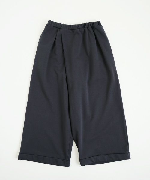 Mochi / home&miles.モチ / ホーム＆マイルズ.asymmetry sweatpants [charcoal grey]