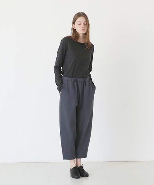 Mochi / home&miles.モチ / ホーム＆マイルズ.tapered sweatpants [charcoal grey]