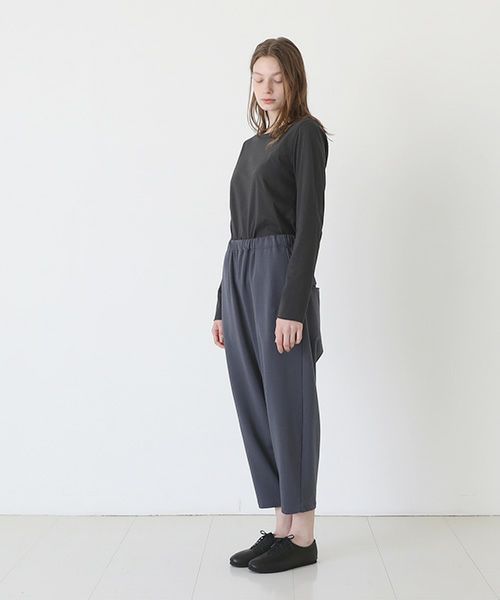 Mochi / home&miles.モチ / ホーム＆マイルズ.tapered sweatpants [charcoal grey]