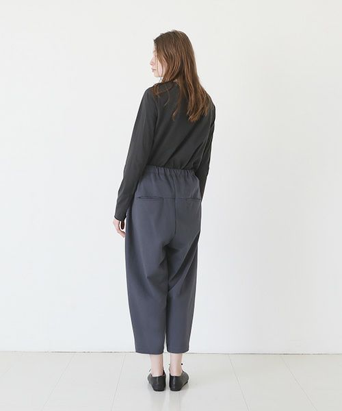 Mochi / home&miles.モチ / ホーム＆マイルズ.tapered sweatpants [charcoal grey]