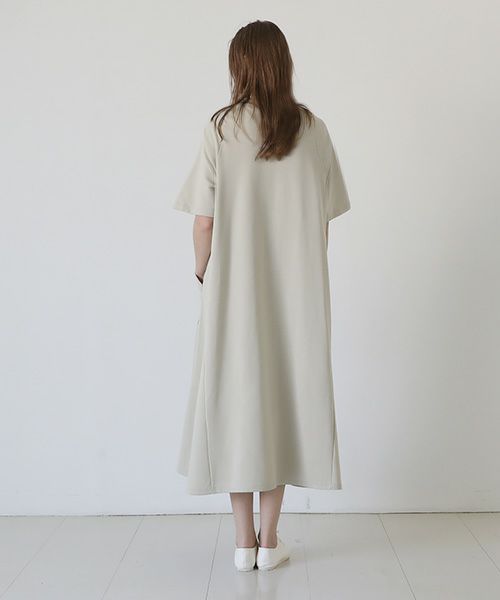 Mochi / home&miles.モチ / ホーム＆マイルズ.sweatdress [chalk]