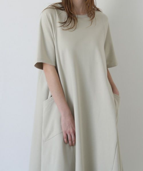 Mochi / home&miles.モチ / ホーム＆マイルズ.sweatdress [chalk]