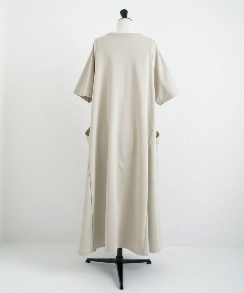 Mochi / home&miles.モチ / ホーム＆マイルズ.sweatdress [chalk]