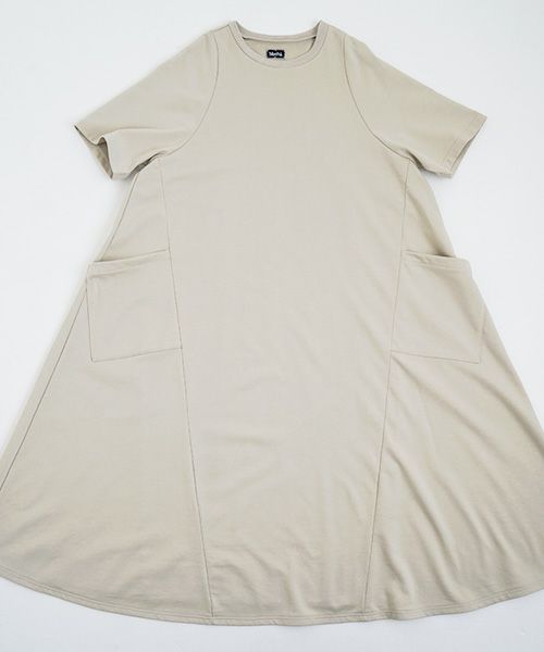 Mochi / home&miles.モチ / ホーム＆マイルズ.sweatdress [chalk]