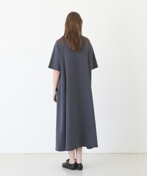Mochi / home&miles.モチ / ホーム＆マイルズ.sweatdress [charcoal grey]