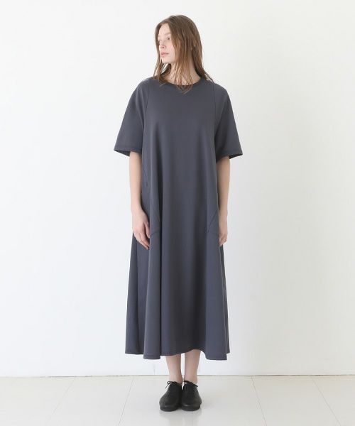 Mochi / home&miles.モチ / ホーム＆マイルズ.sweatdress [charcoal grey]