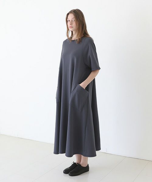Mochi / home&miles.モチ / ホーム＆マイルズ.sweatdress [charcoal grey]