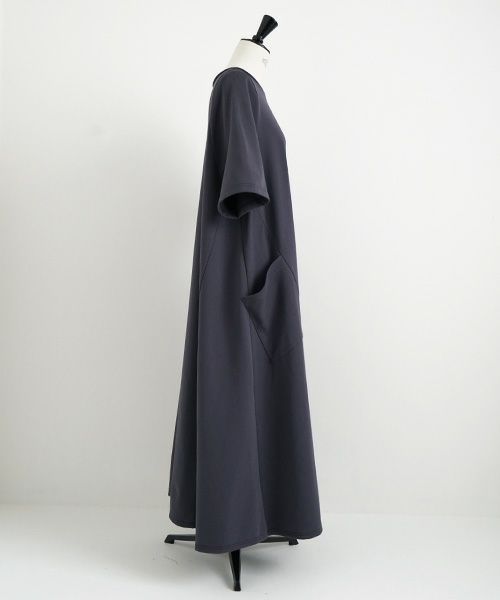 Mochi / home&miles.モチ / ホーム＆マイルズ.sweatdress [charcoal grey]