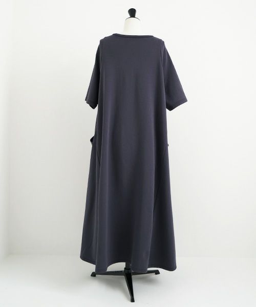 Mochi / home&miles.モチ / ホーム＆マイルズ.sweatdress [charcoal grey]
