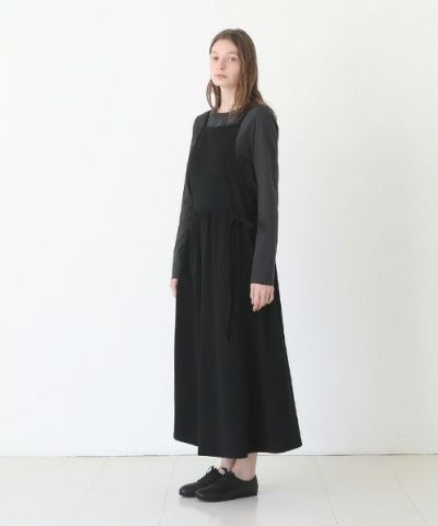 Mochi / home&miles.モチ / ホーム＆マイルズ.apron sweatsalopette [black]