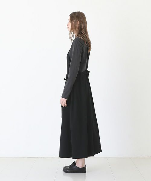 Mochi / home&miles.モチ / ホーム＆マイルズ.apron sweatsalopette [black]