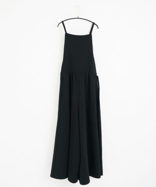 Mochi / home&miles.モチ / ホーム＆マイルズ.apron sweatsalopette [black]