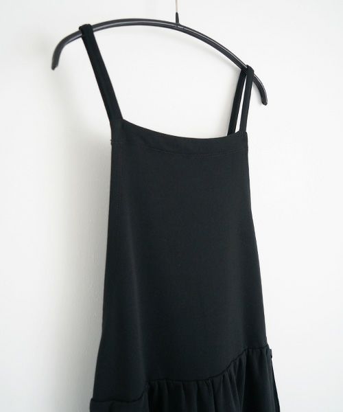 Mochi / home&miles.モチ / ホーム＆マイルズ.apron sweatsalopette [black]
