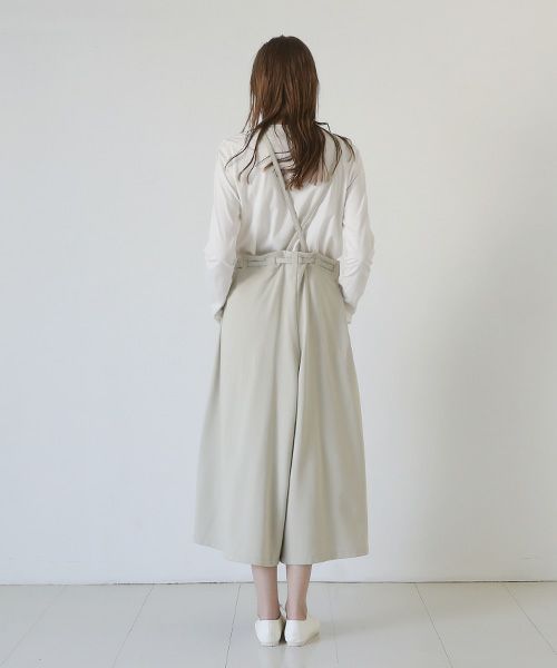 Mochi / home&miles.モチ / ホーム＆マイルズ.apron sweatsalopette [chalk]