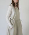 Mochi / home&miles.モチ / ホーム＆マイルズ.apron sweatsalopette [chalk]