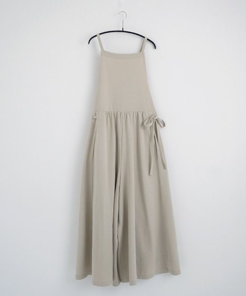 Mochi / home&miles.モチ / ホーム＆マイルズ.apron sweatsalopette [chalk]